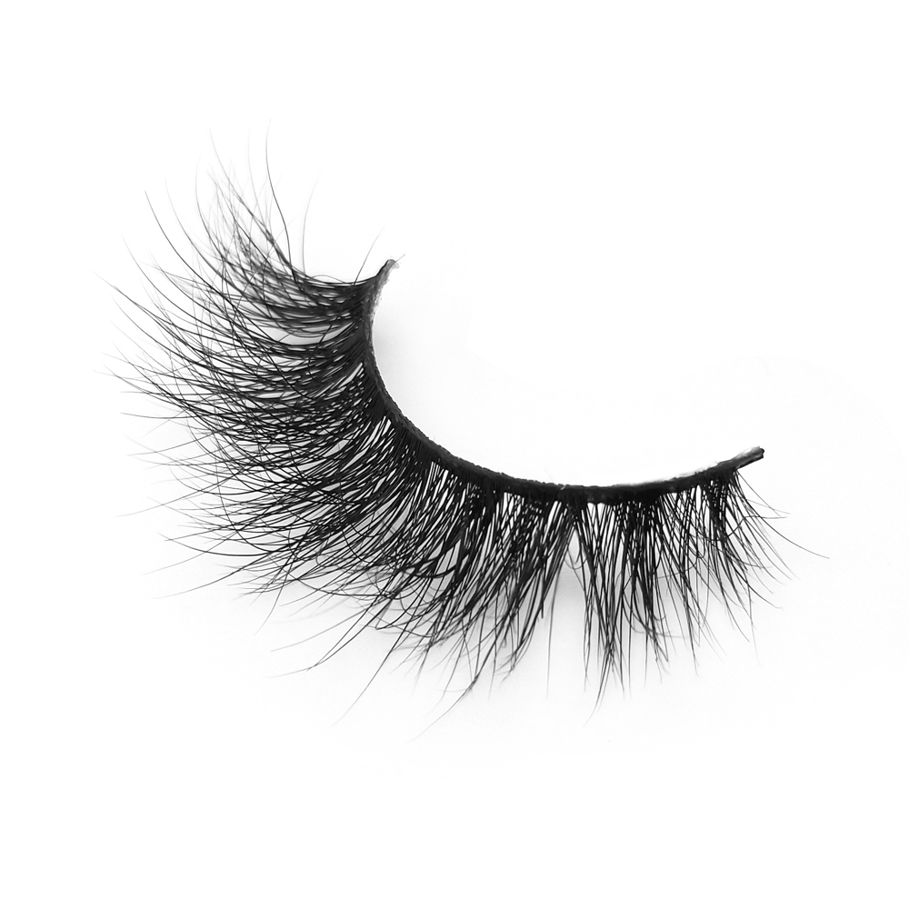 5D Mink Eyelashes Real Mink Fur Strip Lash P27 Private Label JE-PY1